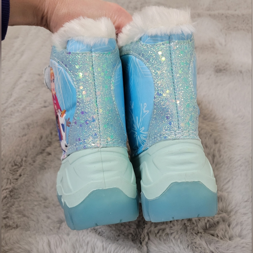 Nwt Disney Frozen Toddler Girl Snowboots - Picture 6 of 8